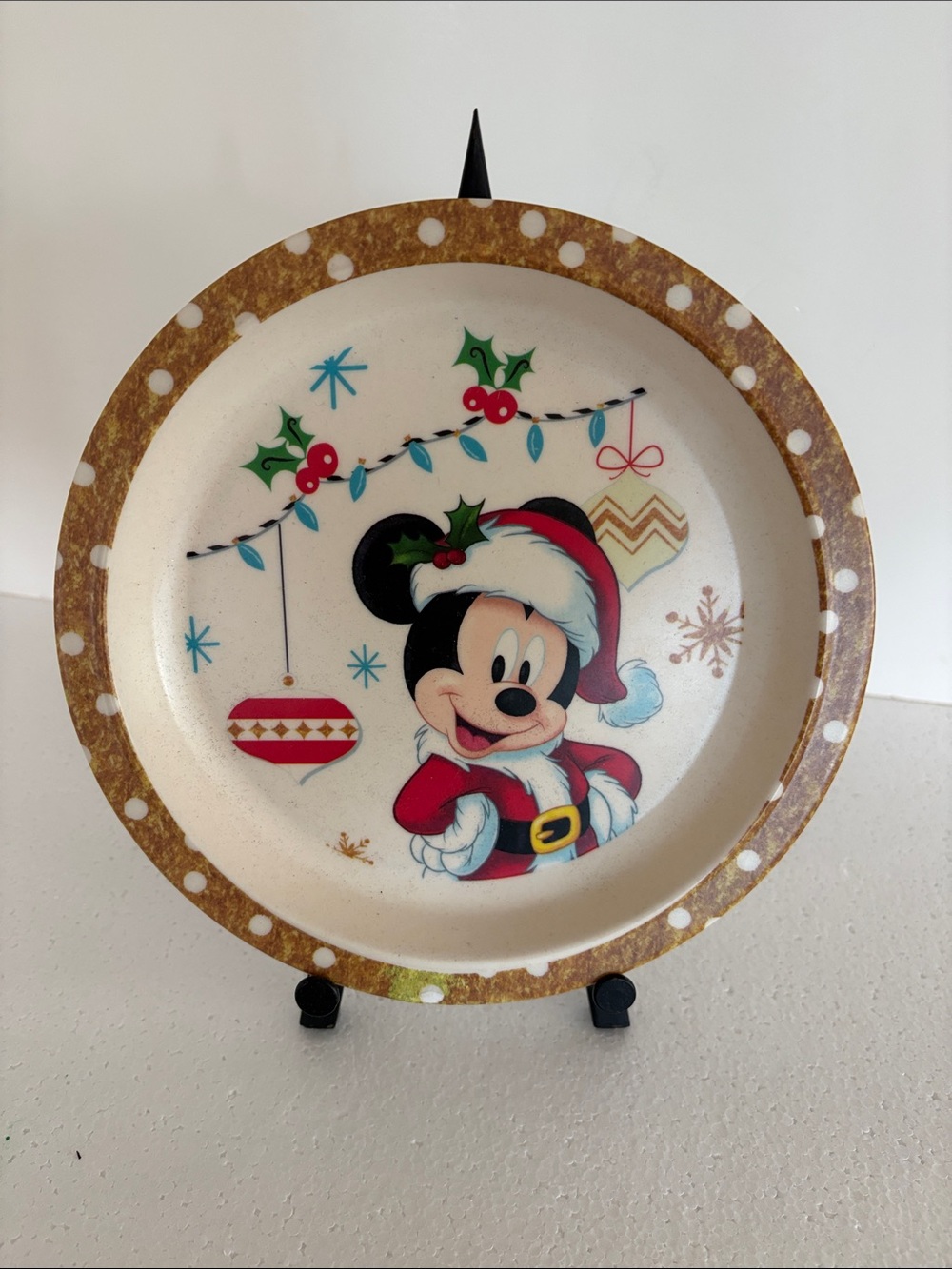 Vintage Micky Mouse Disney plate